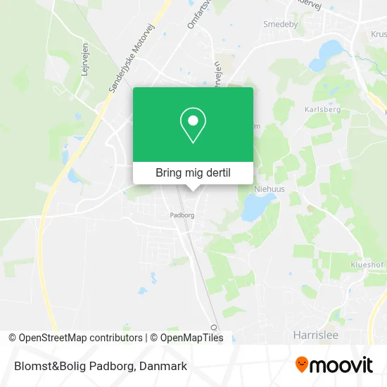 Blomst&Bolig Padborg kort