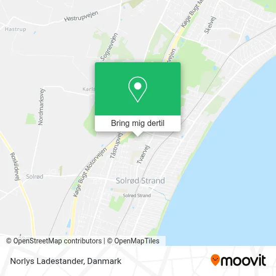 Norlys Ladestander kort