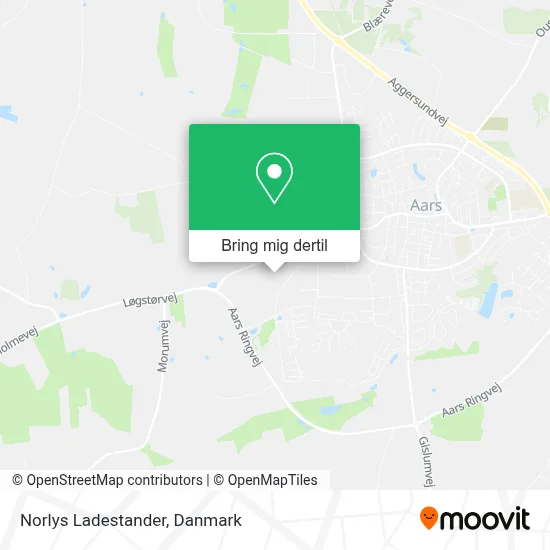 Norlys Ladestander kort