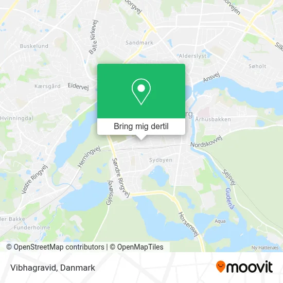 Vibhagravid kort