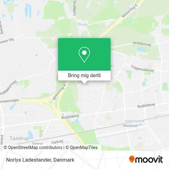 Norlys Ladestander kort