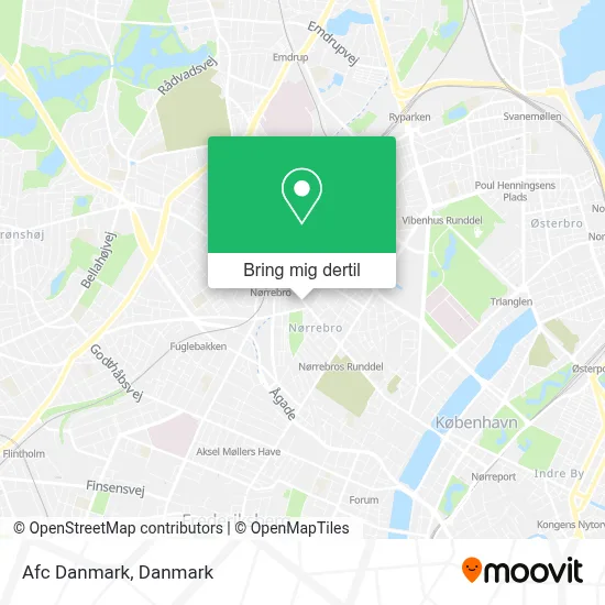 Afc Danmark kort