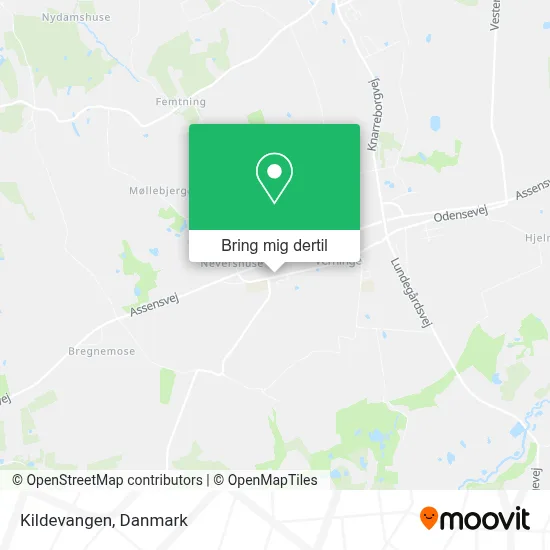 Kildevangen kort
