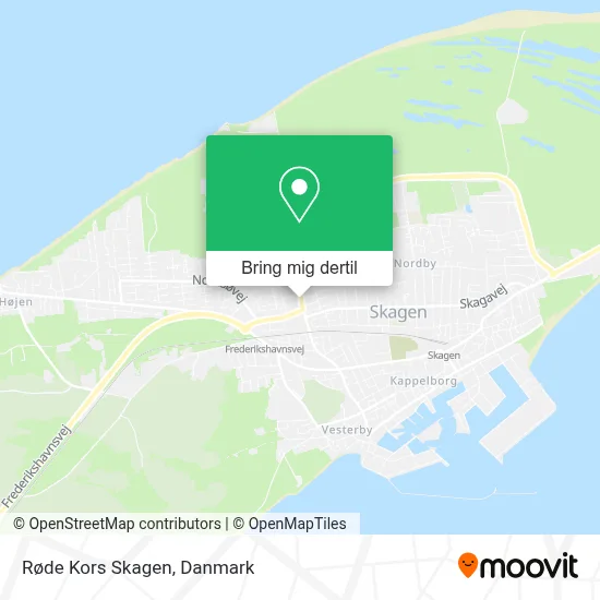 Røde Kors Skagen kort