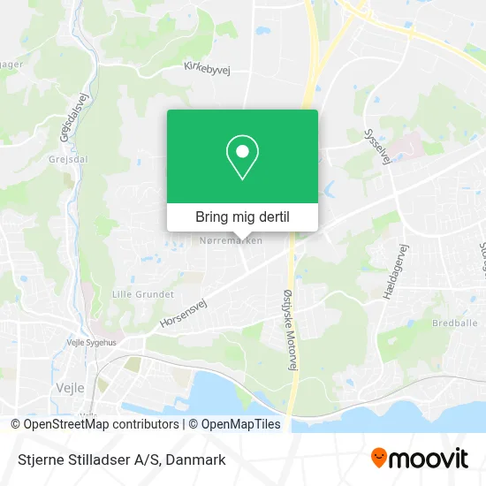 Stjerne Stilladser A/S kort