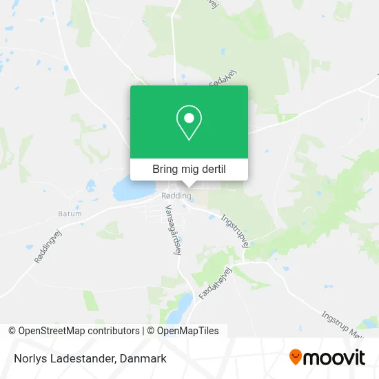 Norlys Ladestander kort
