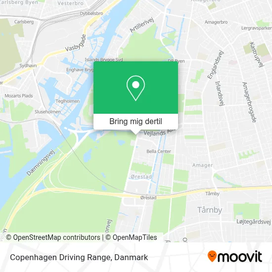 Copenhagen Driving Range kort