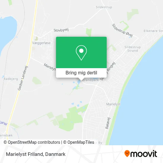 Marielyst Friland kort