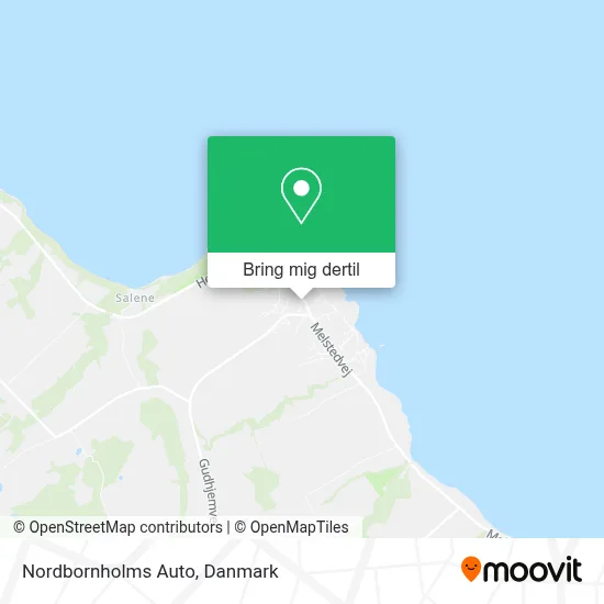 Nordbornholms Auto kort