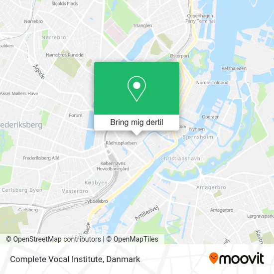 Complete Vocal Institute kort