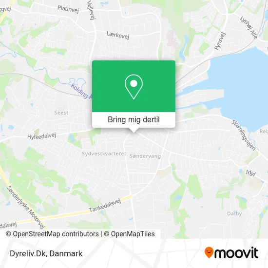 Dyreliv.Dk kort