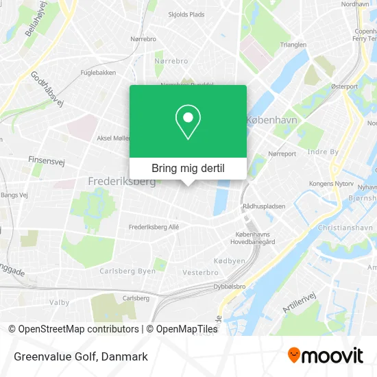Greenvalue Golf kort