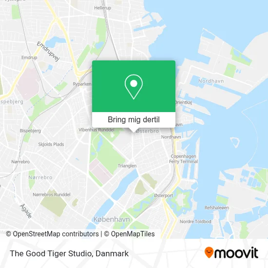 The Good Tiger Studio kort