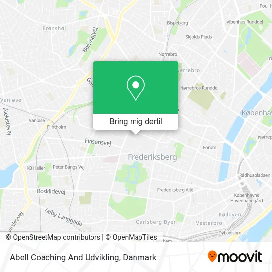 Abell Coaching And Udvikling kort