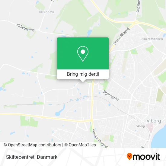 Skiltecentret kort