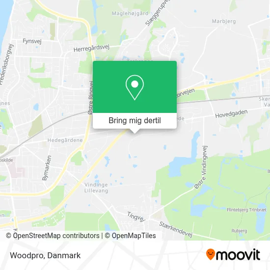 Woodpro kort