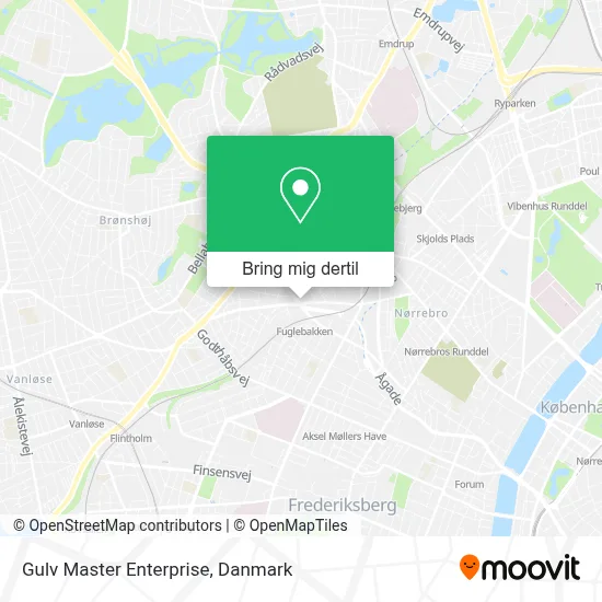 Gulv Master Enterprise kort