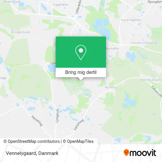 Vennelygaard kort