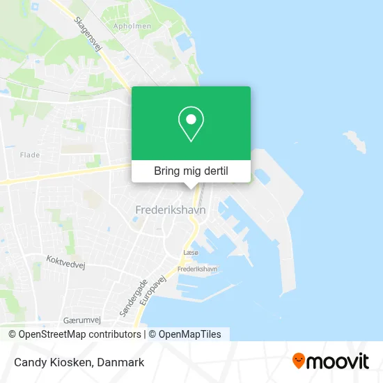 Candy Kiosken kort