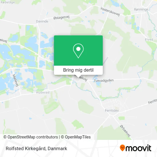 Rolfsted Kirkegård kort