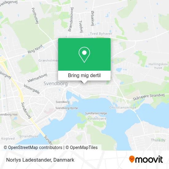 Norlys Ladestander kort