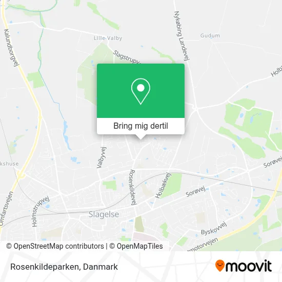 Rosenkildeparken kort