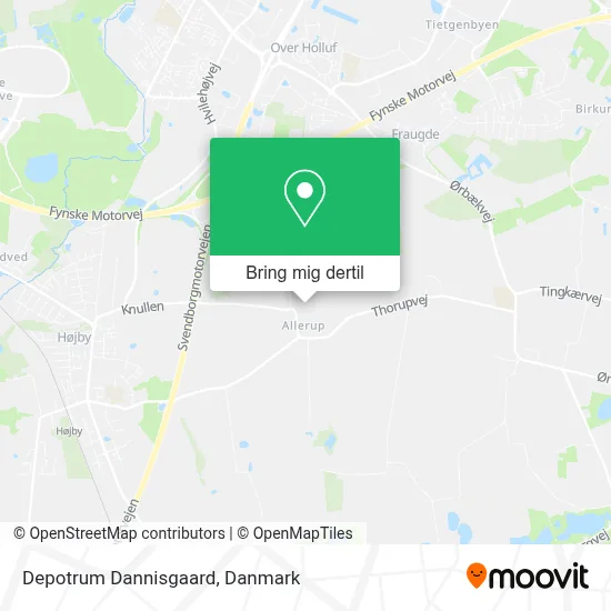 Depotrum Dannisgaard kort