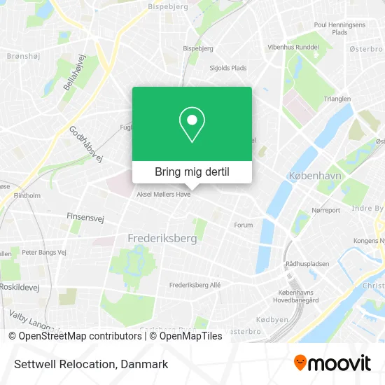 Settwell Relocation kort