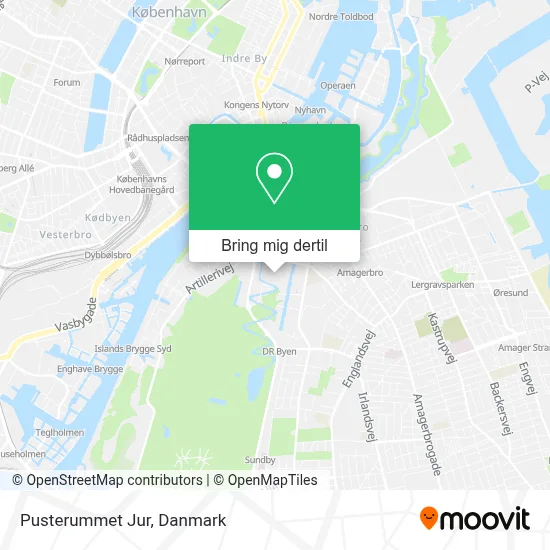 Pusterummet Jur kort