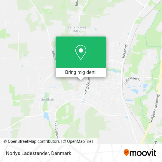 Norlys Ladestander kort