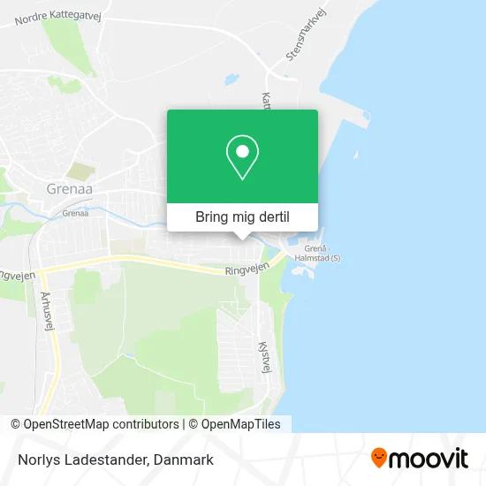 Norlys Ladestander kort