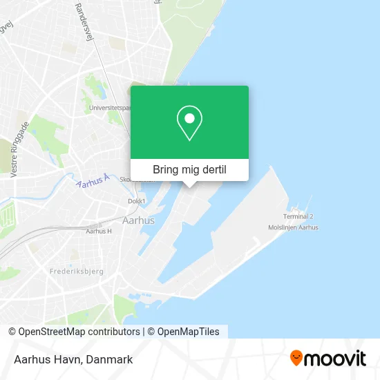 Aarhus Havn kort