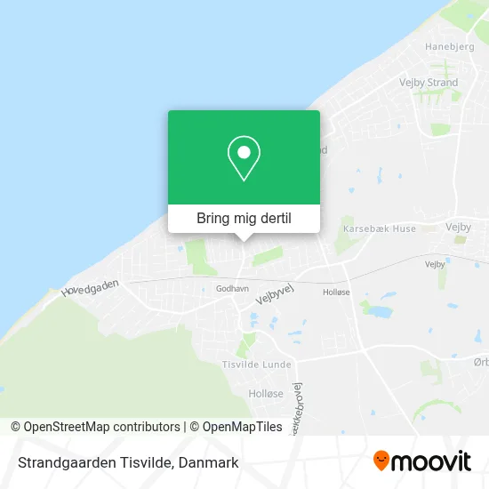 Strandgaarden Tisvilde kort