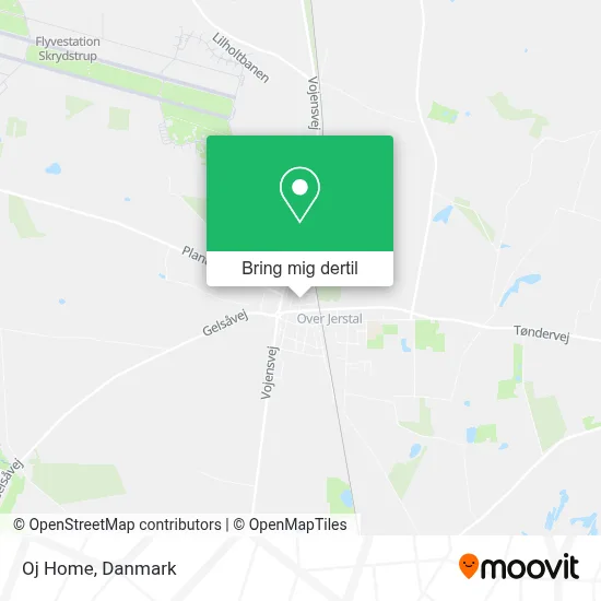 Oj Home kort