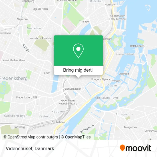 Videnshuset kort