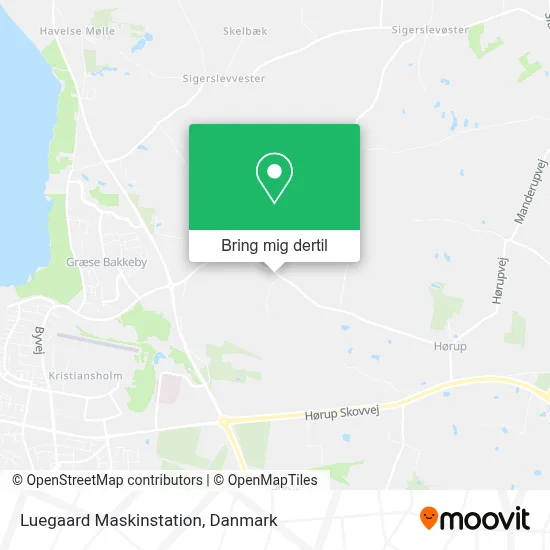 Luegaard Maskinstation kort