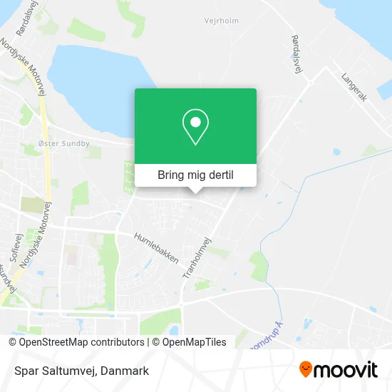 Spar Saltumvej kort