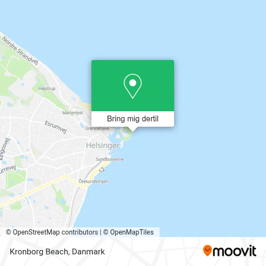 Kronborg Beach kort