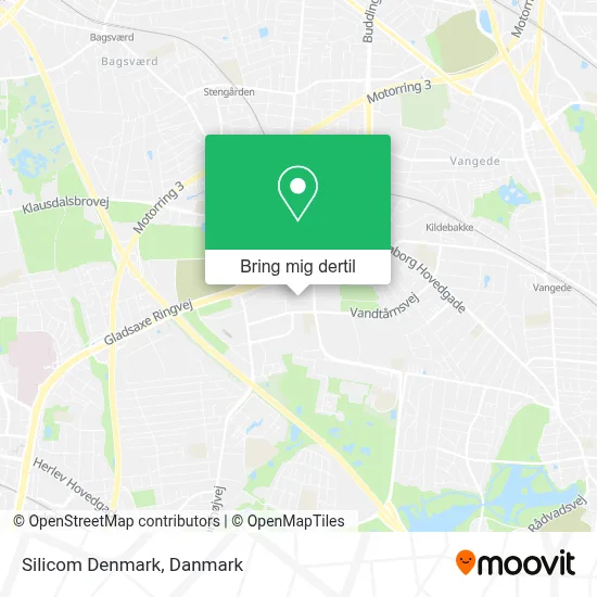 Silicom Denmark kort
