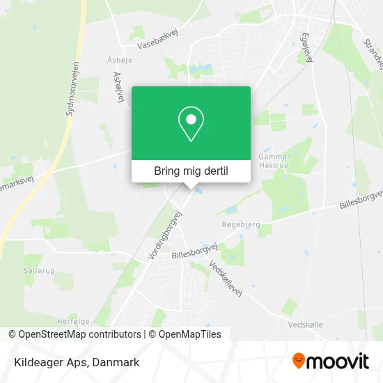 Kildeager Aps kort
