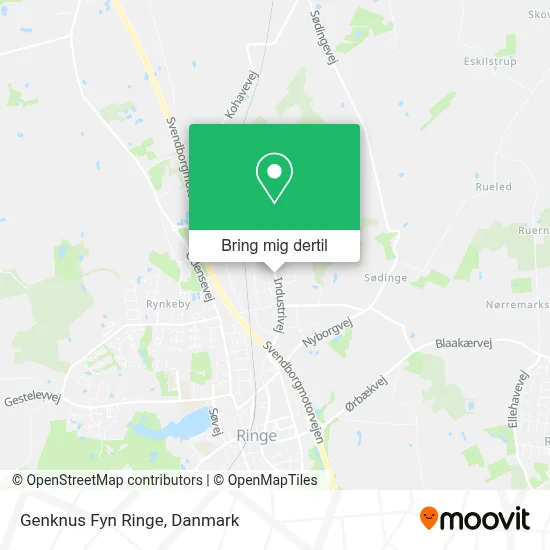 Genknus Fyn Ringe kort