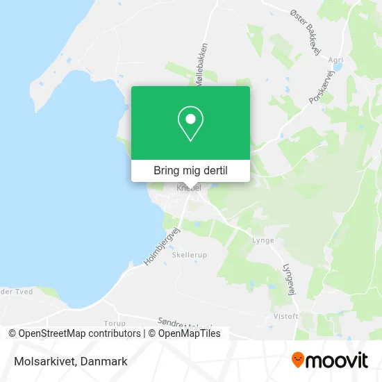 Molsarkivet kort