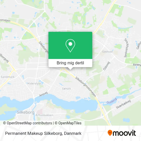 Permanent Makeup Silkeborg kort