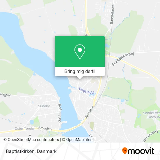 Baptistkirken kort