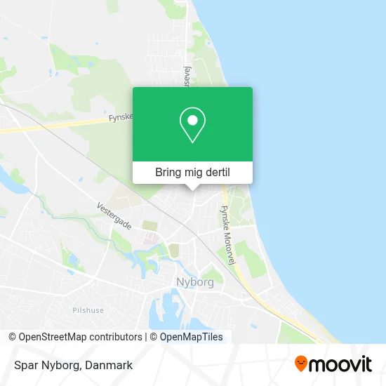 Spar Nyborg kort