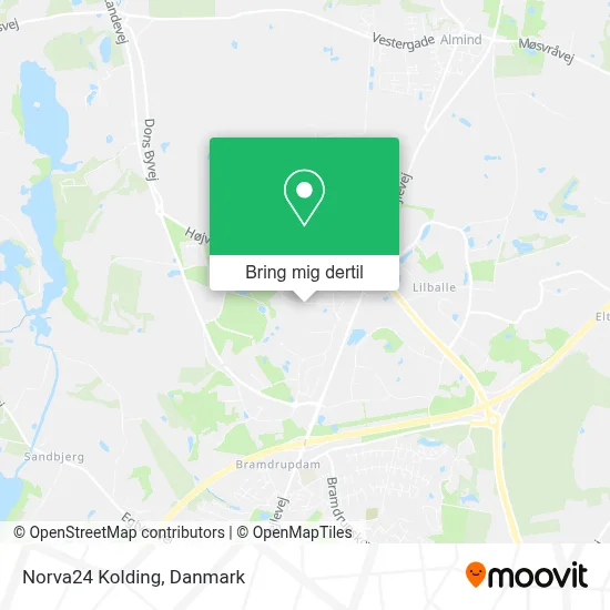 Norva24 Kolding kort