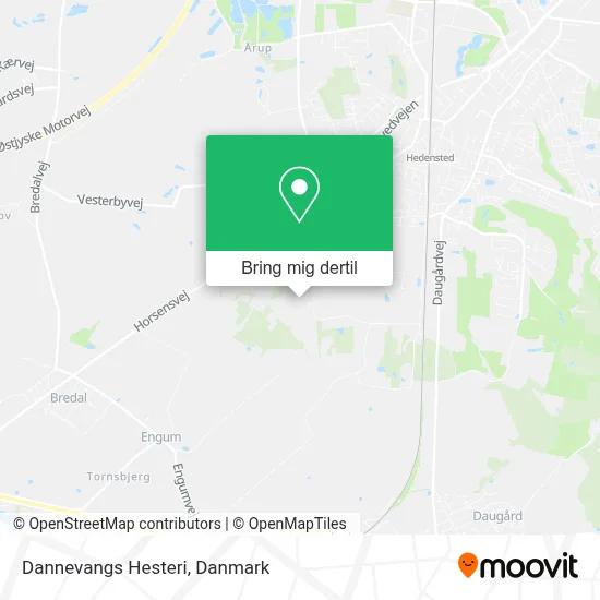 Dannevangs Hesteri kort