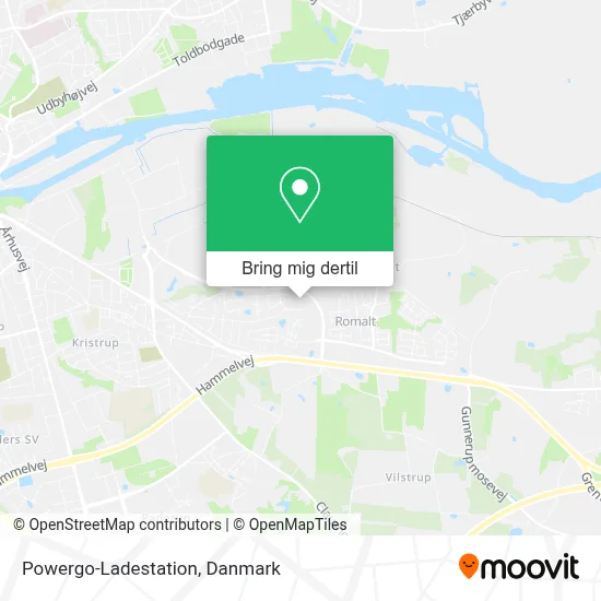 Powergo-Ladestation kort