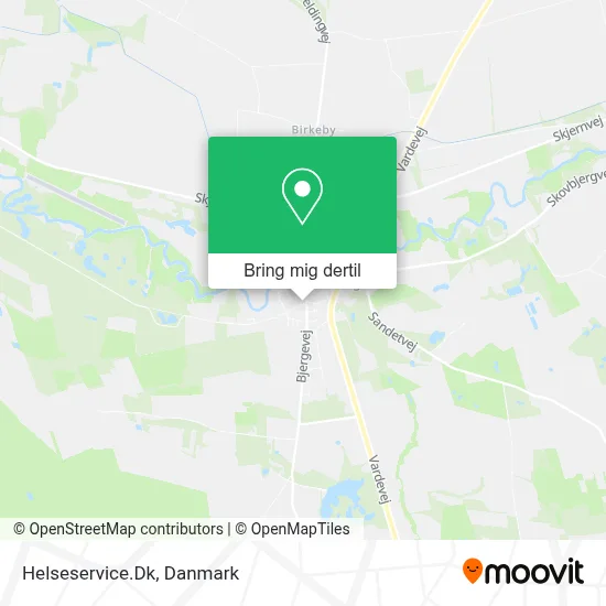 Helseservice.Dk kort