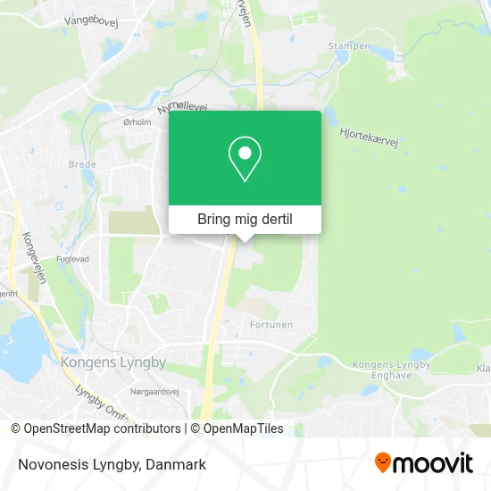 Novonesis Lyngby kort